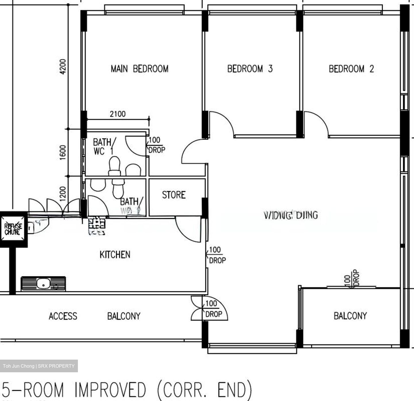 Blk 110 Gangsa Road (Bukit Panjang), HDB 5 Rooms #543527921